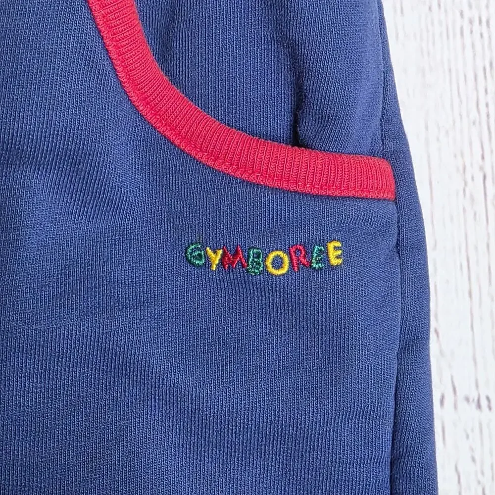 Vintage 90s Gymboree Color Block Jogger Pants Medium Primary Play Condition - M